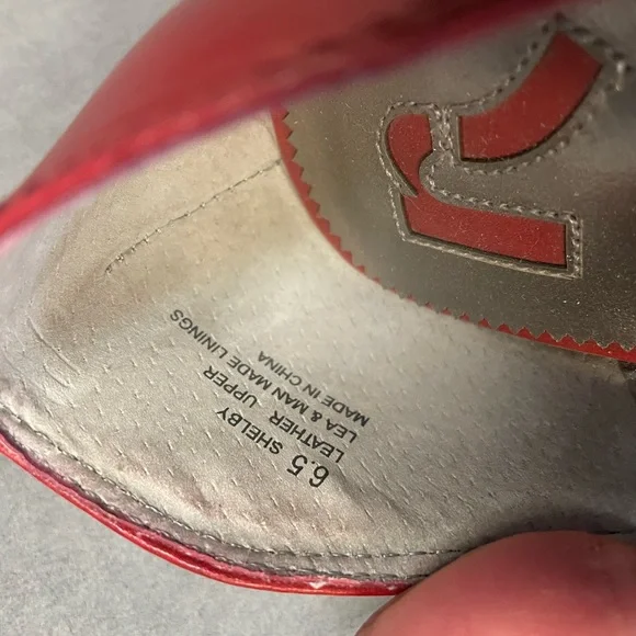 Red REPORT high hells - Picture 5 of 5